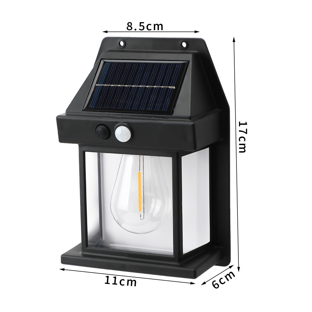 Solar Powered Outdoor Wall Lamp