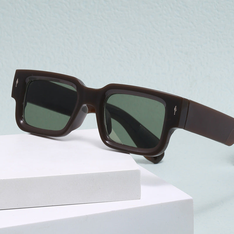 Thick-Framed Men's Sunglasses