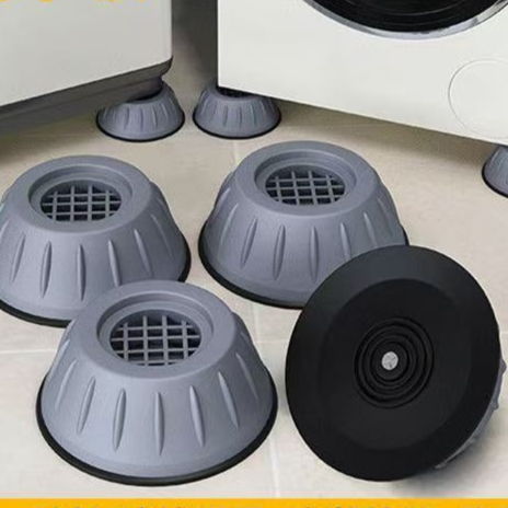 Shock-Absorbing Foot Pads for Washing Machine Bases