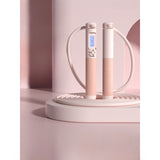 Digital Counting Cordless Skipping Rope with Weighted Handles
