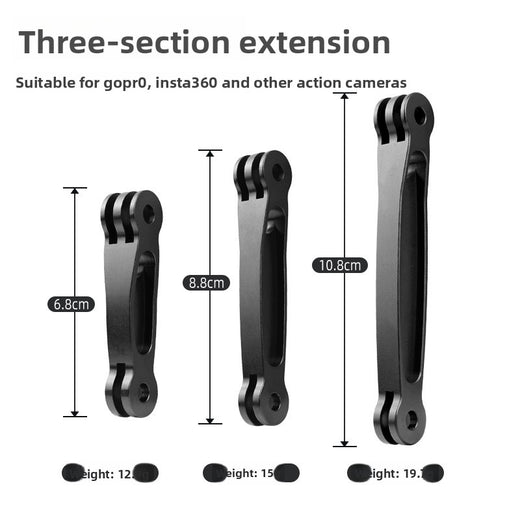 Metal Extension Rod Bracket for Action Cameras