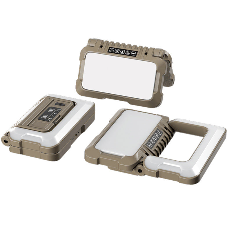Multi-Light Source Folding Camping Lamp