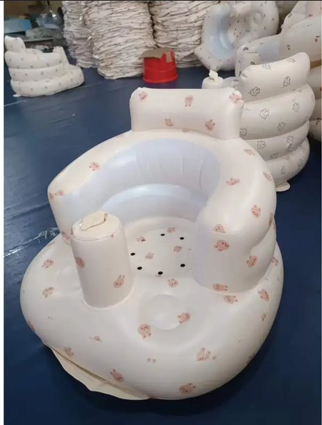 Inflatable Baby Chair built-in air pump
