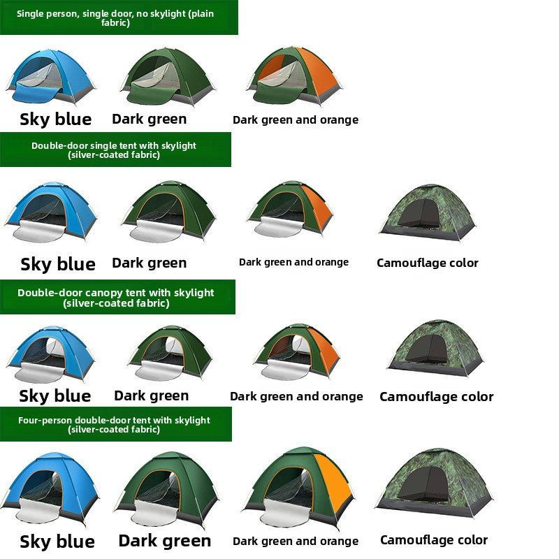 Automatic Pop Up Camping Tent