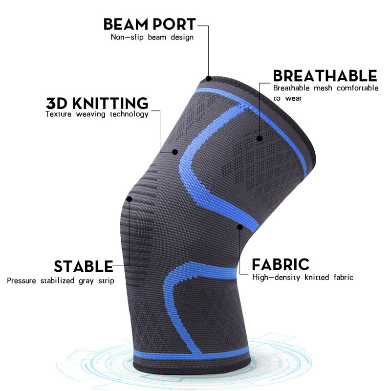 Knitted Nylon Sports Knee Pads