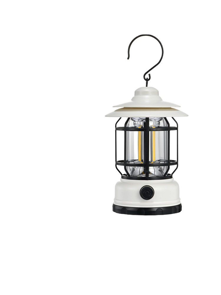 Retro Adjustable LED Camping Lamp