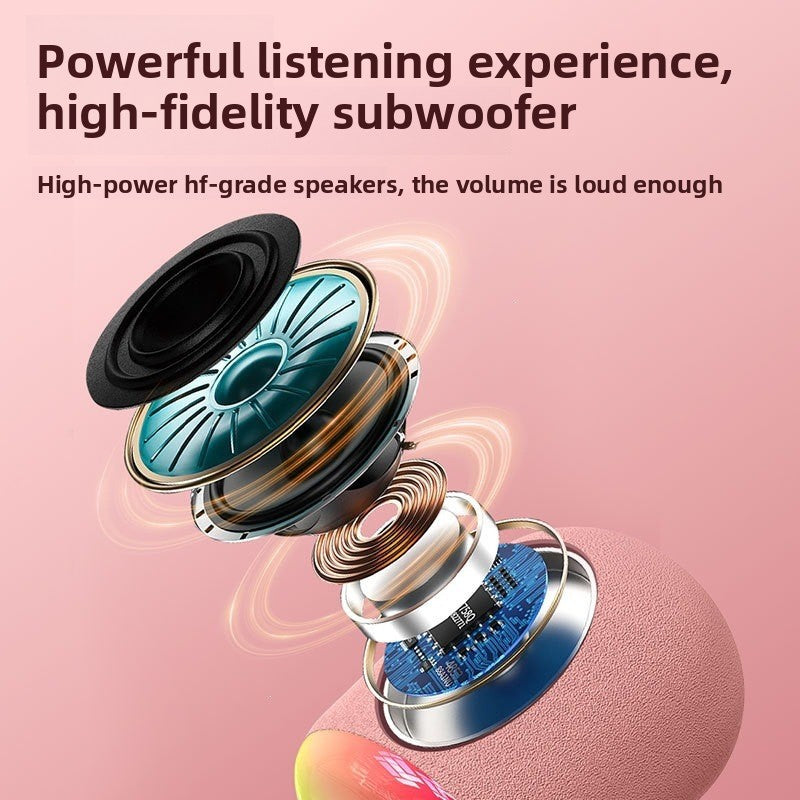 Wireless Bluetooth Karaoke Microphone Speaker