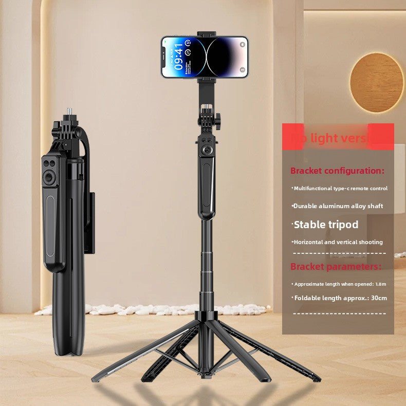 Bluetooth Remote Control Selfie Stick Tripod with Anti-Shake