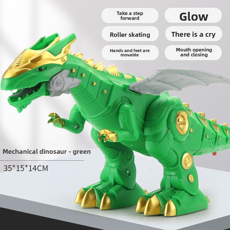 Electric Interactive Dinosaur Toy with Sound and Light