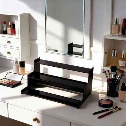 Acrylic Tiered Display Stand for Cosmetics and Collectibles