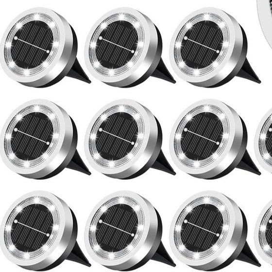 Solar Powered LED Garden Light with Stainless Steel Body Outdoor & Pond Lighting product image 4