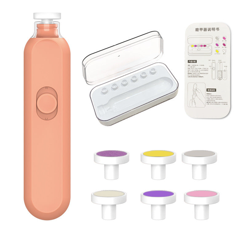 Rechargeable Baby Nail Grinder with Night Light