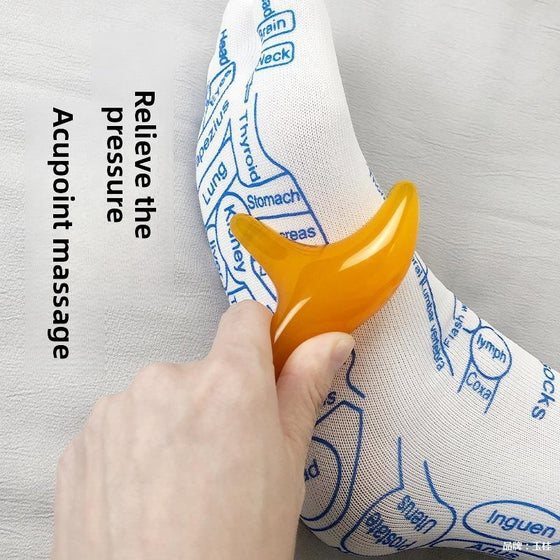Foot Acupoint Massage Socks with Meridian Illustration Health & Wellness product image 4