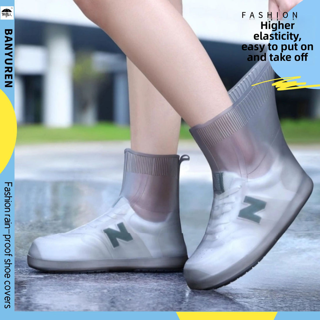 Waterproof Non-Slip Rain Boot Covers
