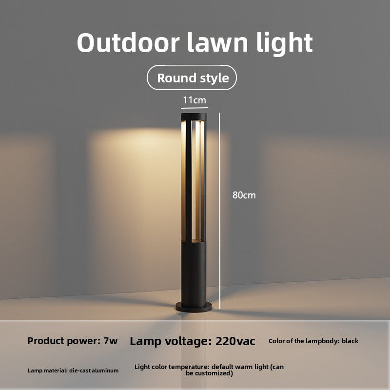 Modern Solar LED Lawn Light