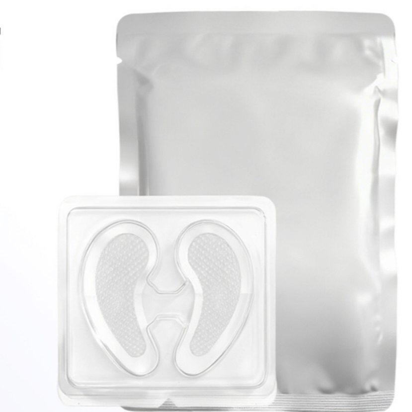 Double guide eye membrane soluble hyaluronic acid microneedles