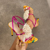 Fashionable high-heeled shoes