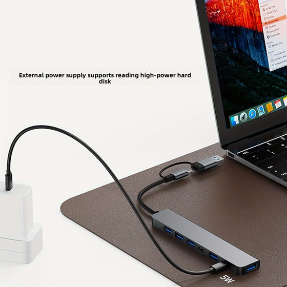 Multi-port USB 3.0 Hub with SD/TF Card Reader Computing Devices product image 3