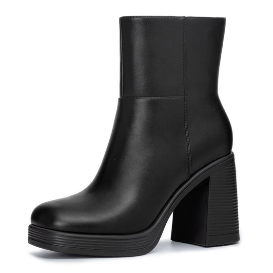 Thick Platform Heeled Boots