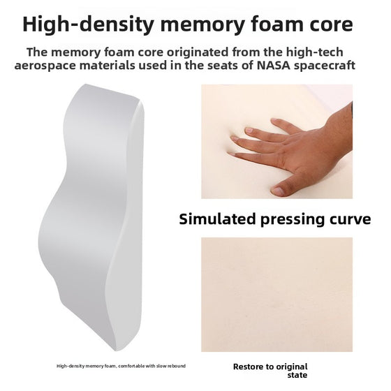 Cushion Memory Foam Slow Rebound Lumbar Pillow Seat Health & Wellness product image 4
