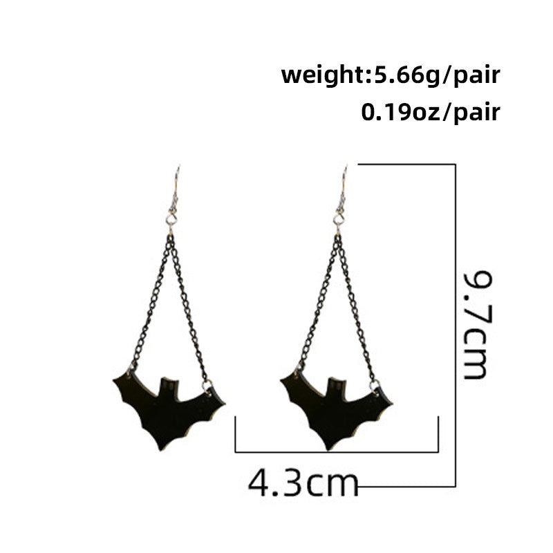 Spooky Halloween Themed Alloy Earrings