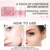 Makeup Base Gel Primer applied to skin