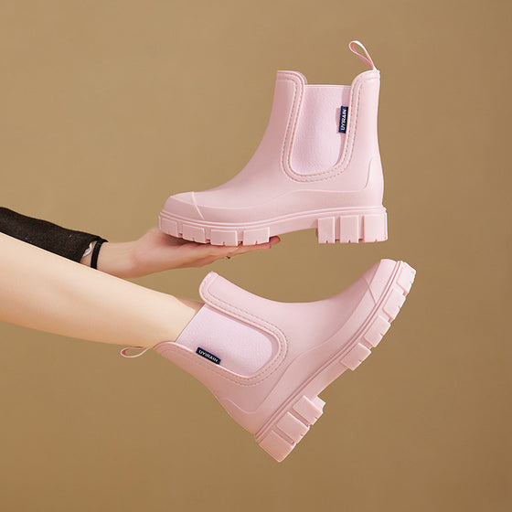 Women's PVC Chelsea rain boots, photo 3