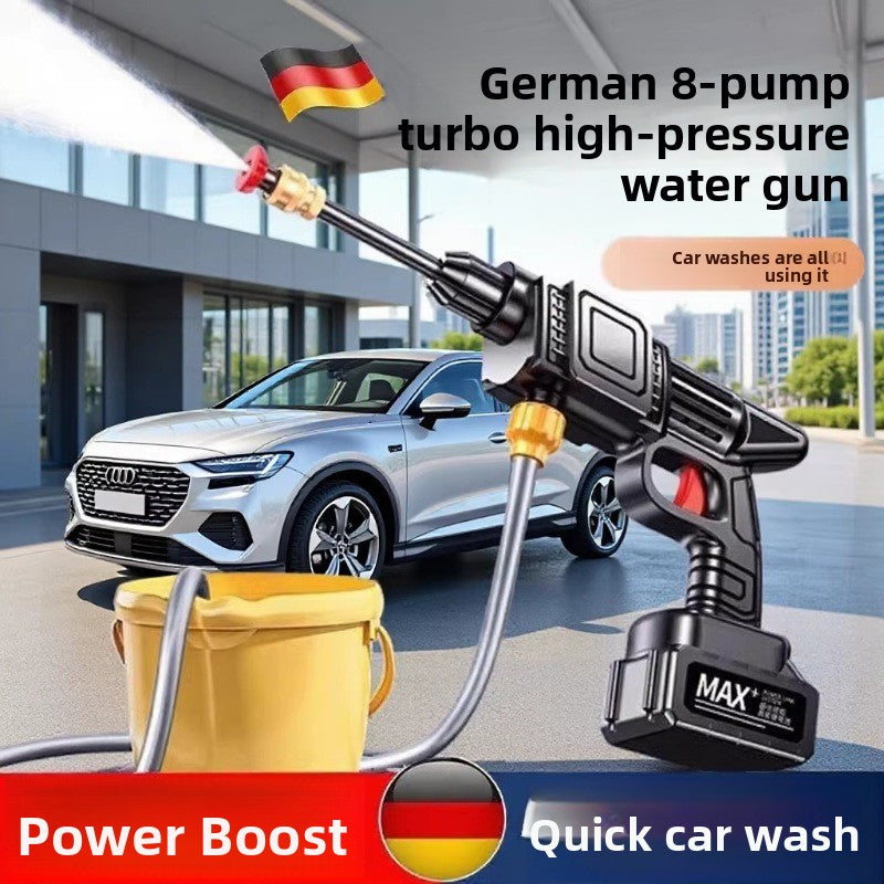 High-Pressure Car Washer with 5m and 10m Hose Options, image 1 of 10