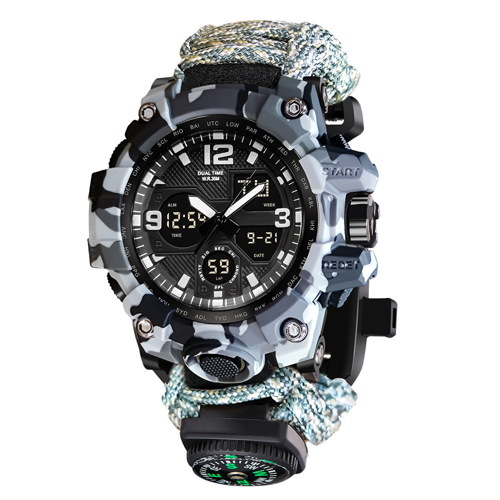 Dual Display Multifunction Outdoor Watch