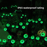 Solar Powered Halloween Christmas Decoration Light String
