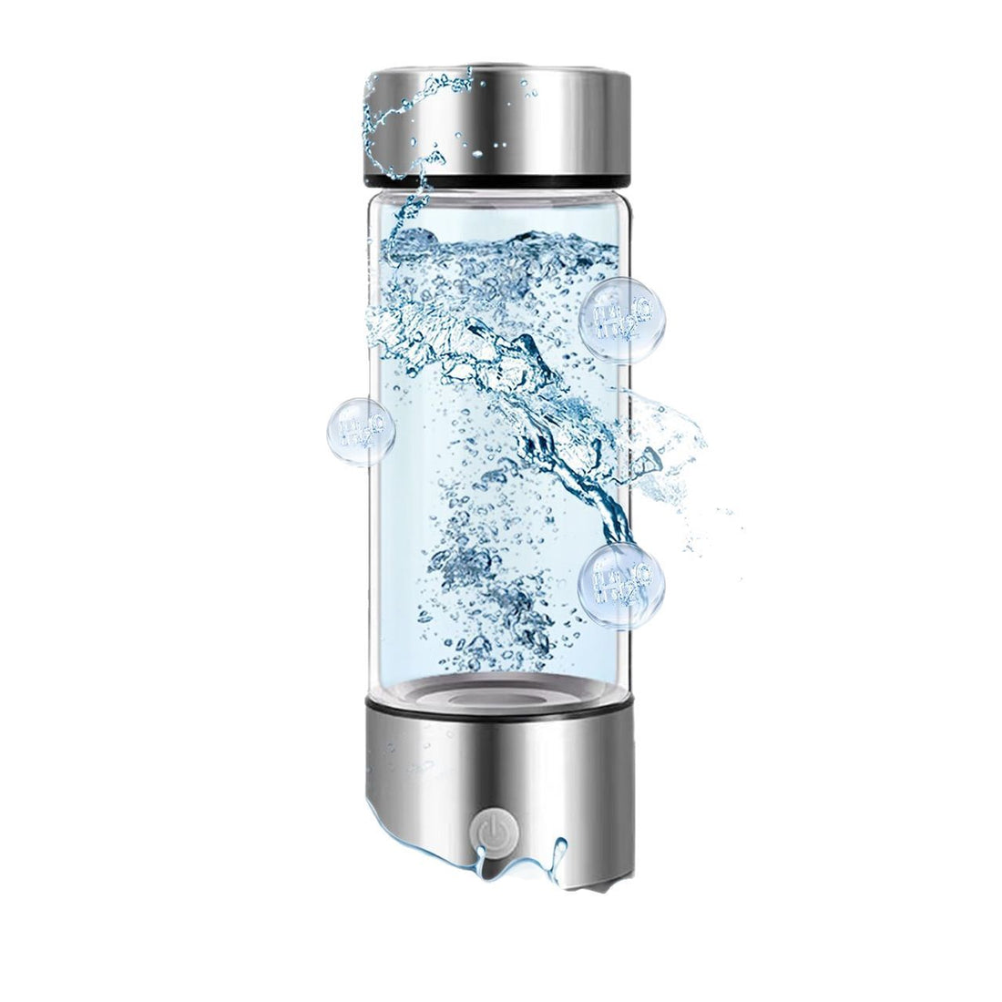 Portable Hydrogen-Rich Water Cup SPE PEM Technology High Borosilicate Glass Health Cup