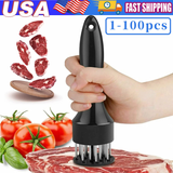 Stainless Steel Meat Tenderizer - 21-Pin Beef Pork Kitchen Tool - Image 1