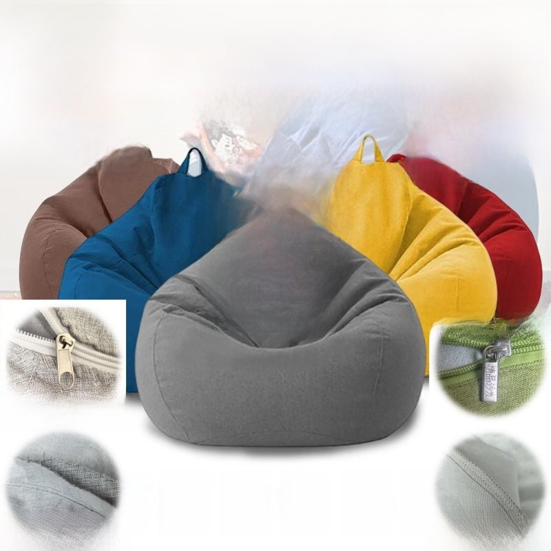Removable Bean Bag Sofa Cover