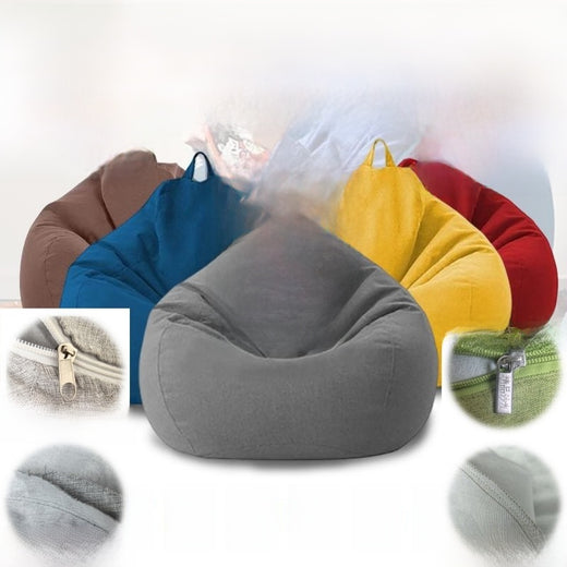Removable Bean Bag Sofa Cover