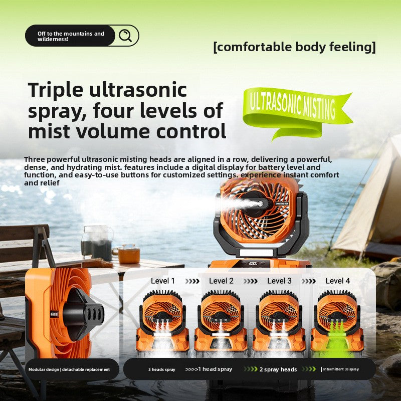 Rechargeable Camping Fan
