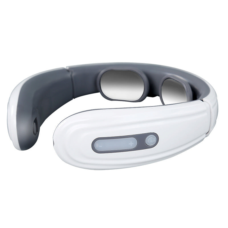 Portable Cervical Massager With Heat And Electrotherapy