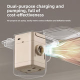Portable Electric Air Pump with Camping Light