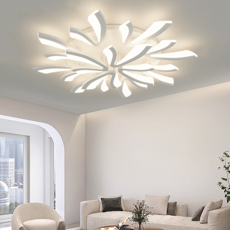 Nordic style V-shaped acrylic ceiling lamp