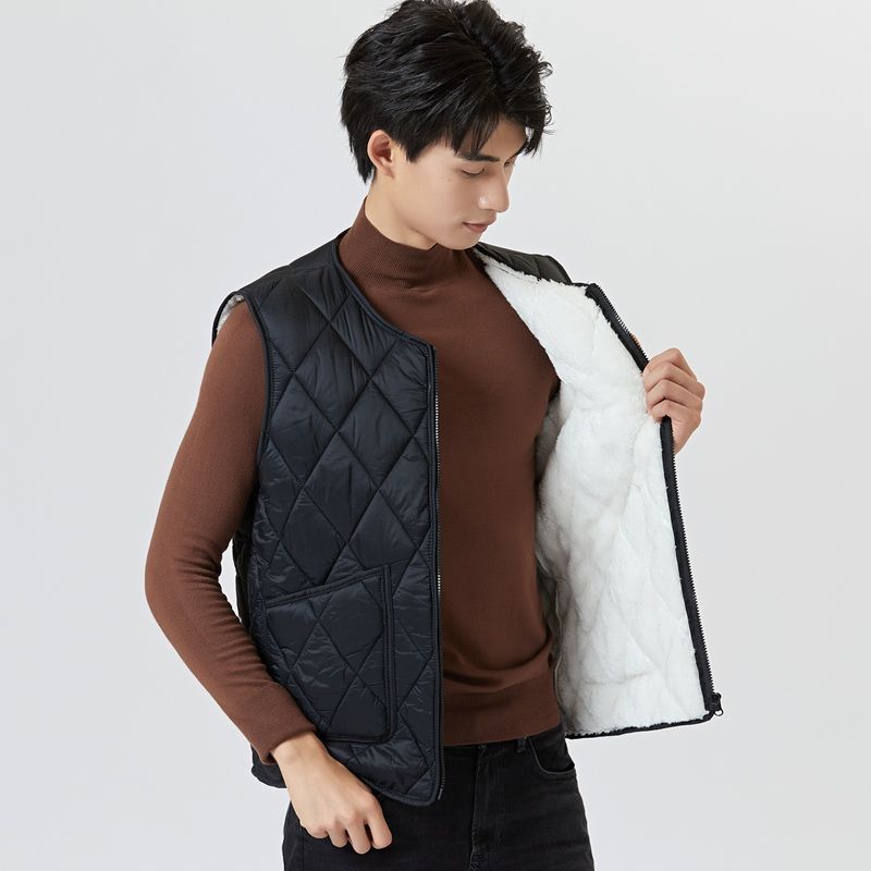 Men's fleece lined thickened zip jacket, photo 8