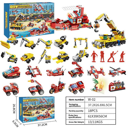 Small Particle Building Block Toy Set