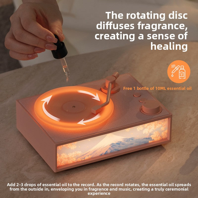 Retro Bluetooth Speaker with Aromatherapy Night Light product image 2