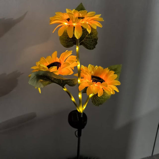 Solar Powered Sunflower Garden Light Outdoor & Pond Lighting product image 4
