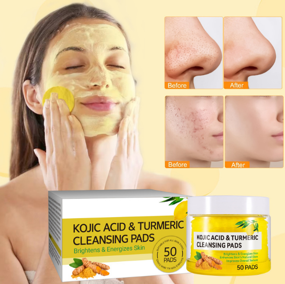 Turmeric Kojic Exfoliating Cleansing Cloth