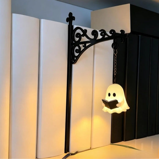 Cross-Border New Product Bookshelf Lantern Light Library Bookshelf Lighting Lantern Iron Crafts