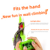 Remote-controlled car climbing the wall like a tiger toy