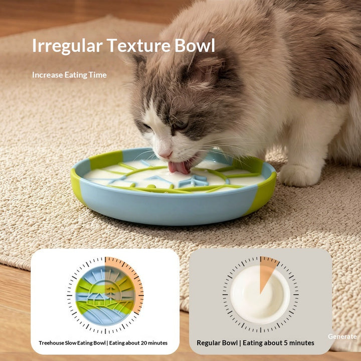 Silicone slow-feeder lick mat for pets