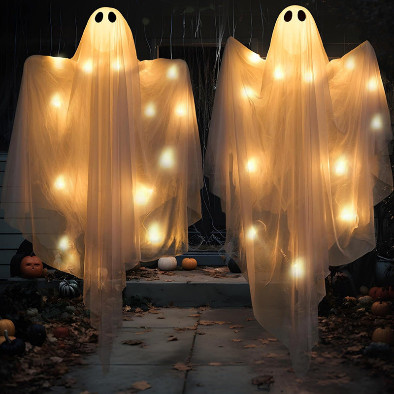 Halloween Ghost LED String Lights Outdoor Decorations