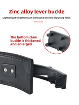 Professional Lever Buckle Fitness Belt
