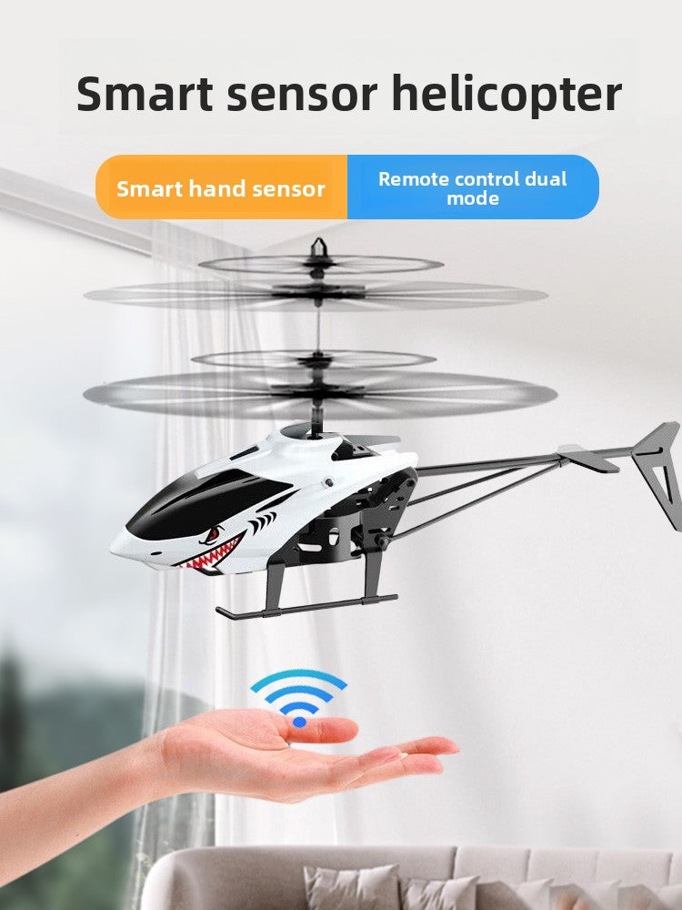 Remote Control Helicopter Drone with Sensor Technology