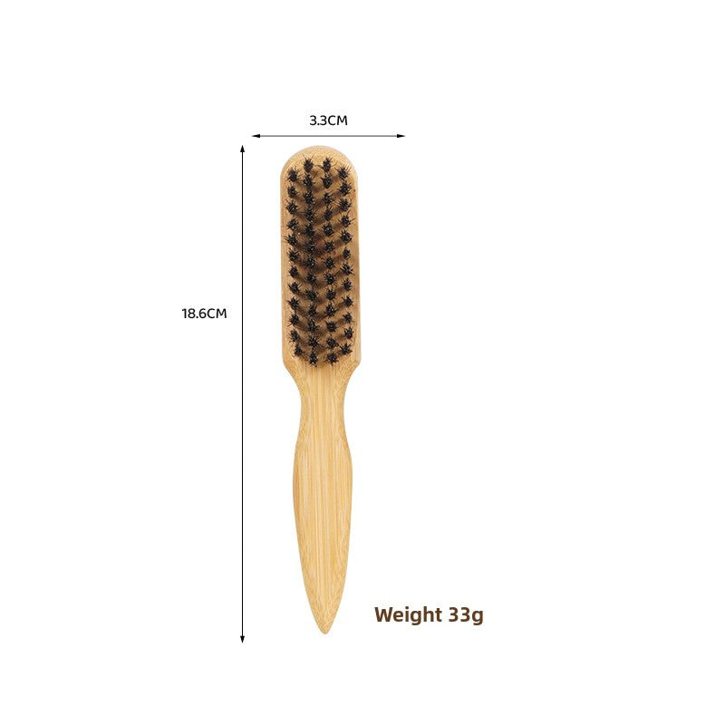 Men's bamboo hair and beard styling comb, photo 5